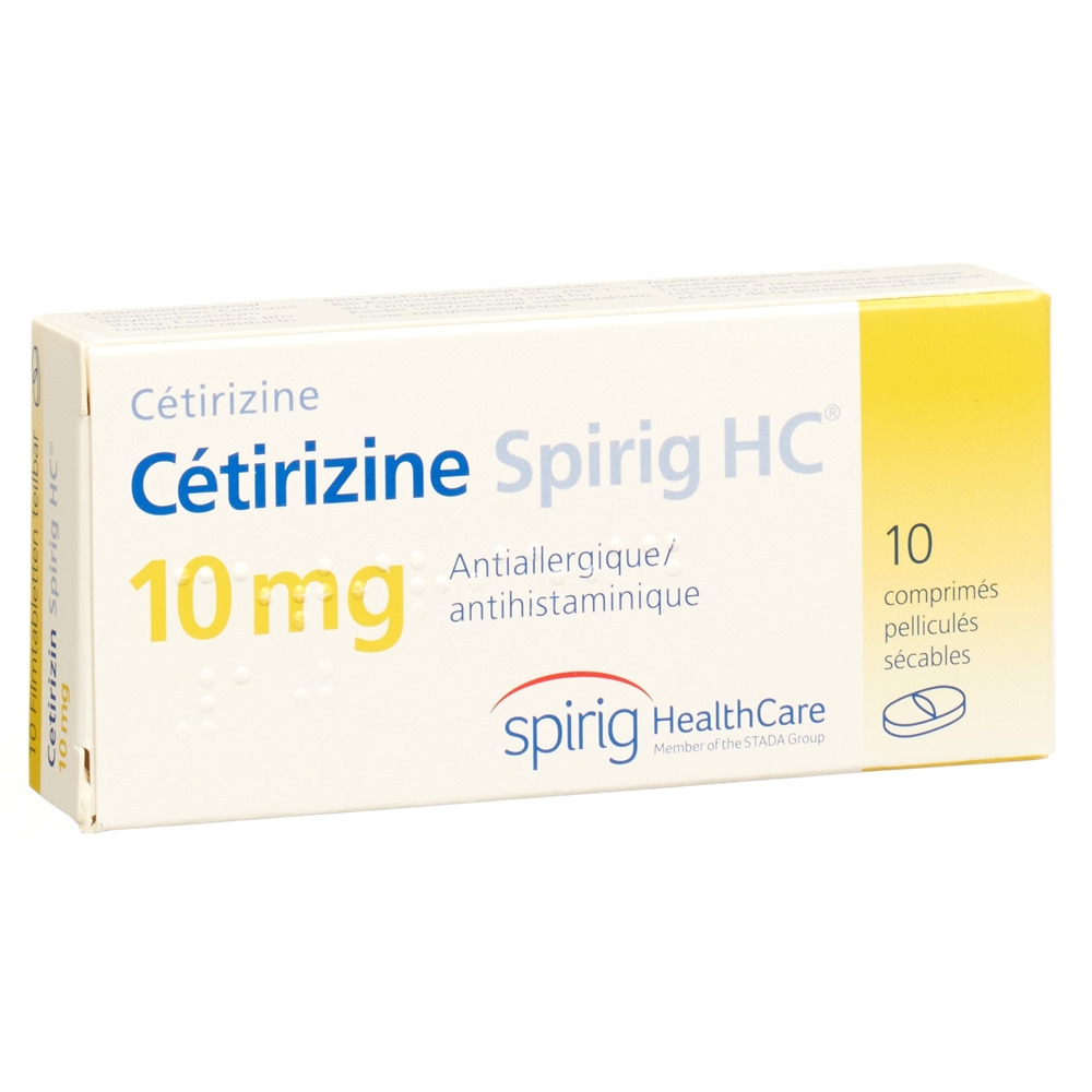 Cetirizin Spirig HC, Filmtabletten