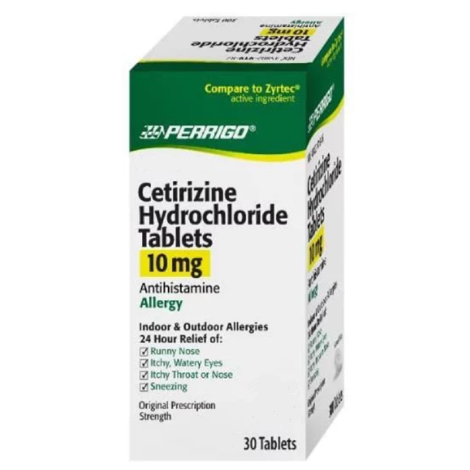 CETIRIZINE Spirig HC cpr pell 10 mg 10 pce