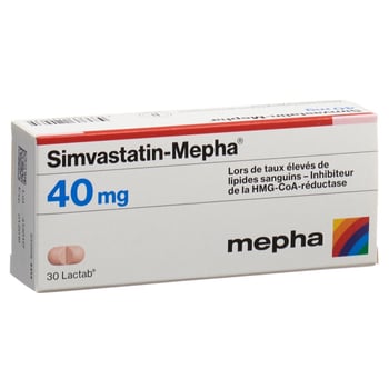 Simvastatin-Mepha 40 mg, Filmtabletten