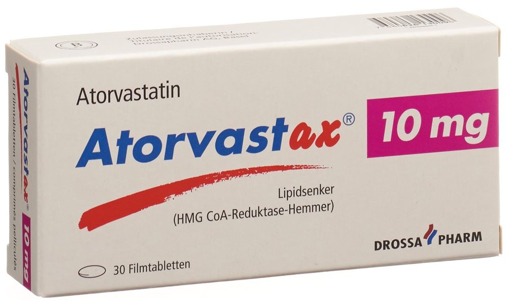 ATORVASTAX cpr pell 10 mg 30 pce