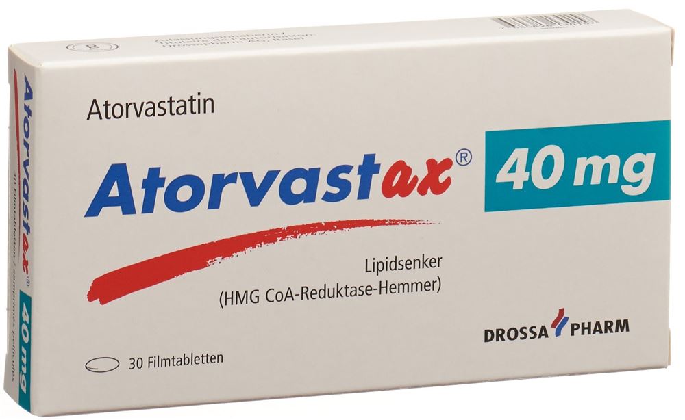ATORVASTAX cpr pell 40 mg 30 pce