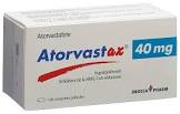 Atorvastax 40 mg, Filmtabletten