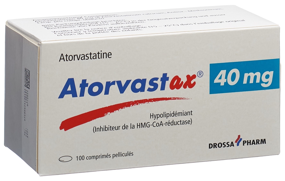 ATORVASTAX cpr pell 40 mg 100 pce