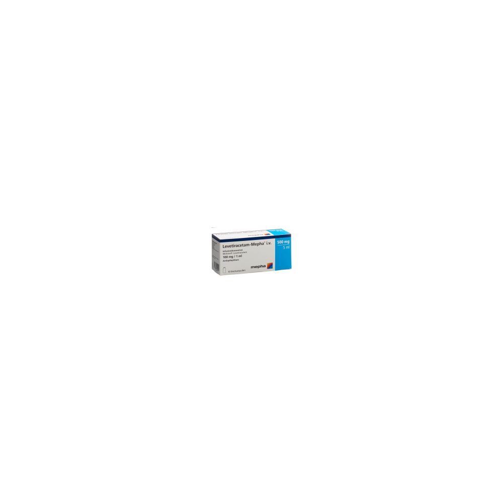 Levetiracetam-Mepha 500 mg/5 ml, Konzentrat zur Herstellung einer Infusionslösung