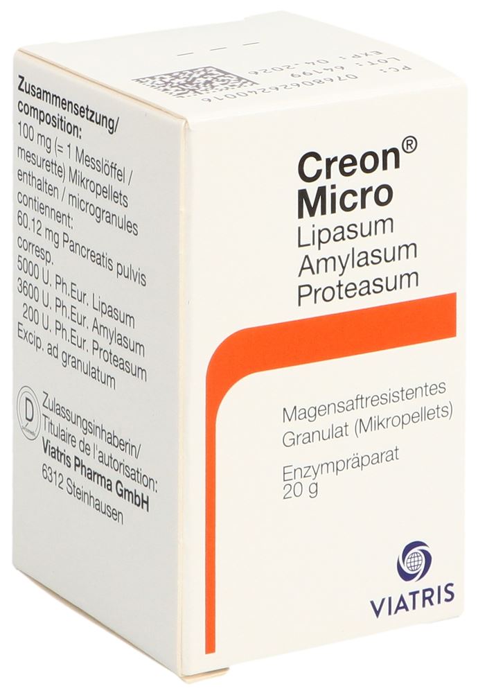 Creon micro, Mikropellets