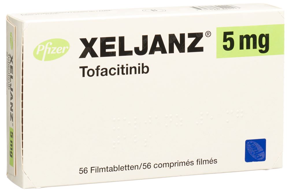 Xeljanz 5 mg, Filmtabletten
