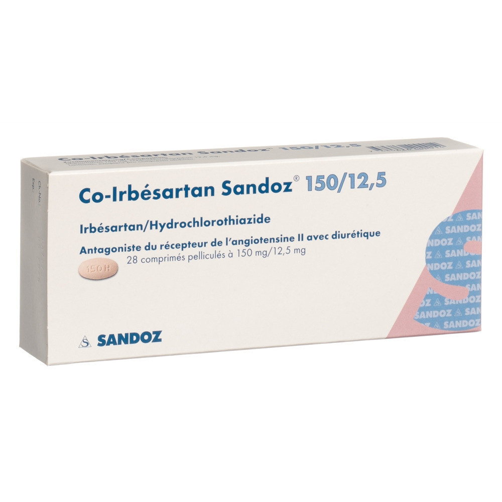 Co-Irbesartan Sandoz 150/12,5 mg, Filmtabletten