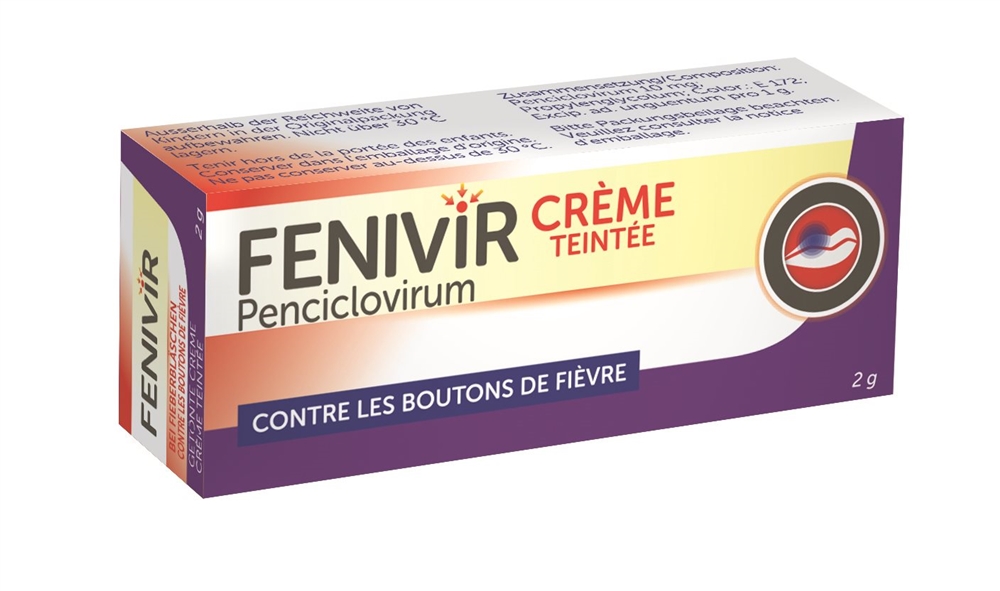FENIVIR crème teintée tb 2 g