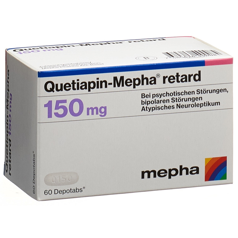 QUETIAPIN Mepha retard depotabs 200 mg 60 pce