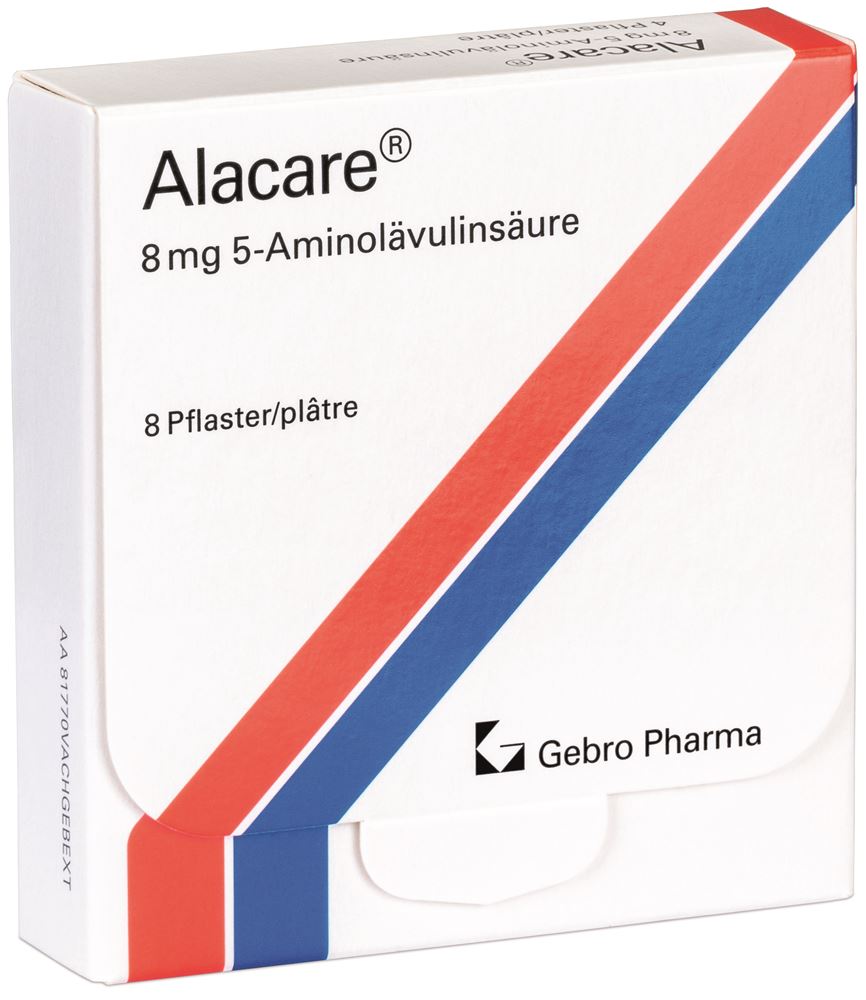 Alacare 2 mg/cm2, wirkstoffhaltiges Pflaster