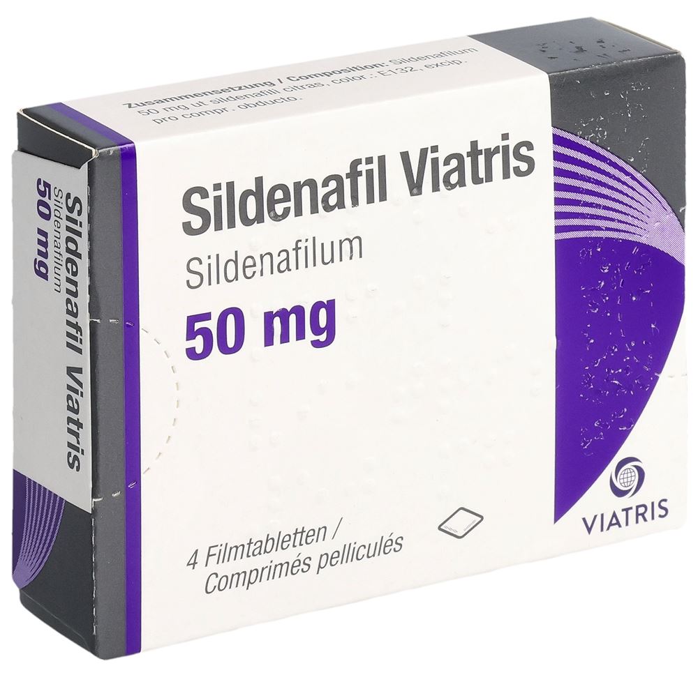 Sildenafil Viatris 50 mg, Filmtabletten