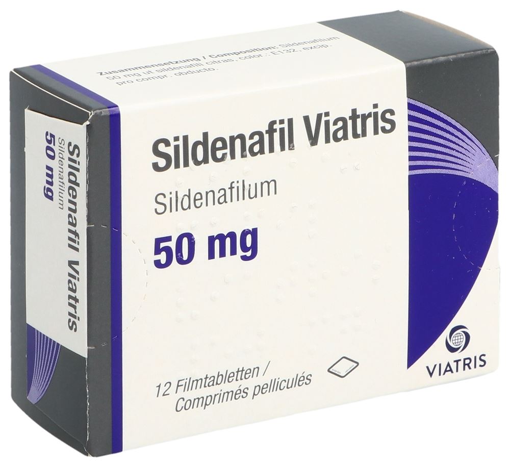 SILDENAFIL Viatris cpr pell 50 mg 12 pce