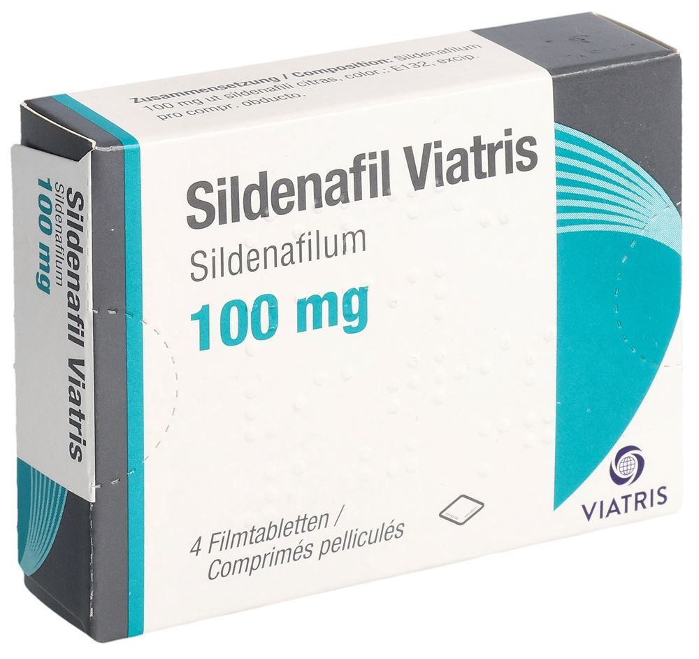 Sildenafil Viatris 100 mg, Filmtabletten