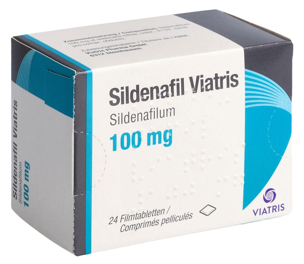 Sildenafil Viatris 100 mg, Filmtabletten