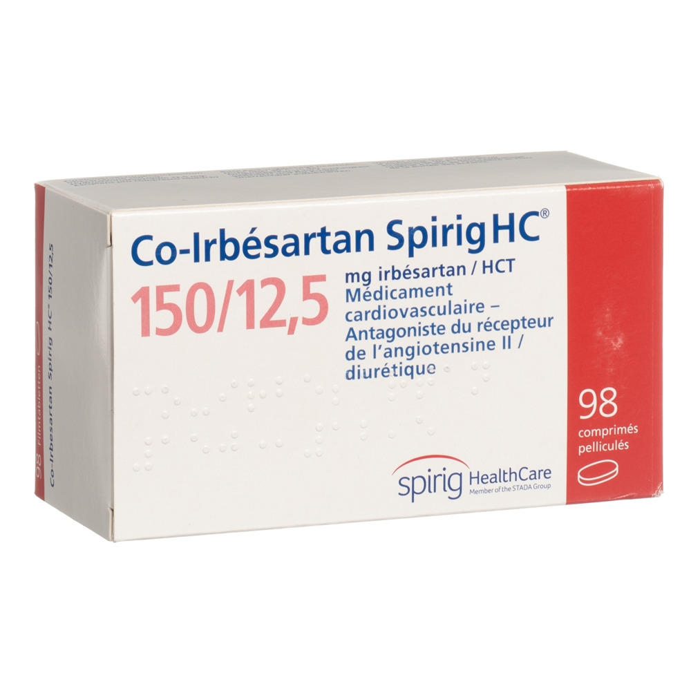 Co-Irbesartan Spirig HC 150/12.5 mg, Filmtabletten