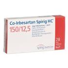 CO-IRBESARTAN Spirig HC cpr pell 150/12.5mg 98 pce