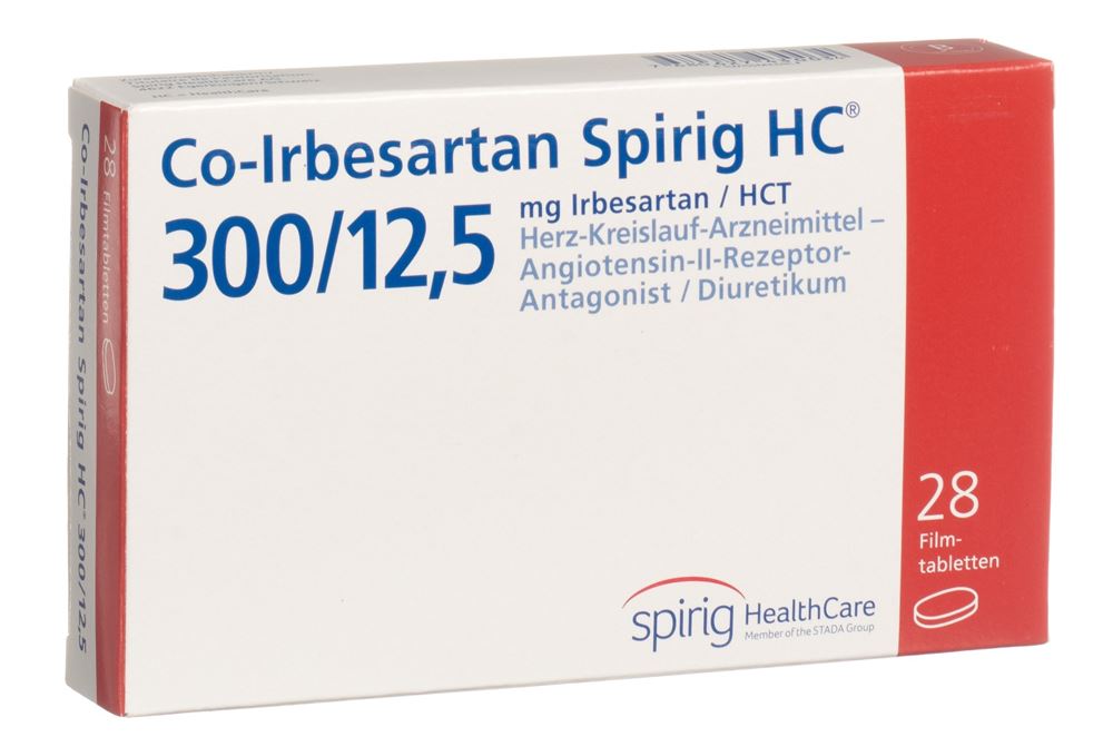 Co-Irbesartan Spirig HC 300/12.5 mg, Filmtabletten