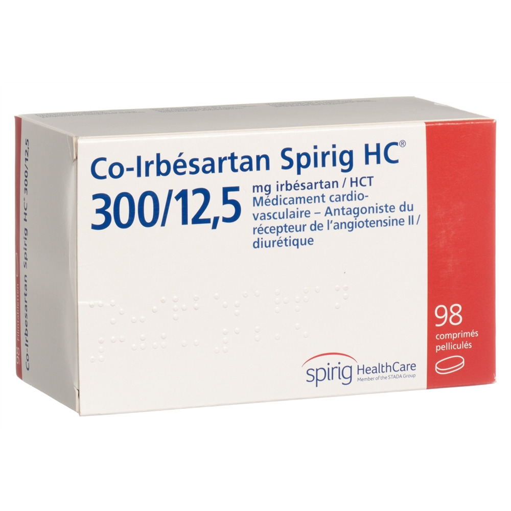 Co-Irbesartan Spirig HC 300/12.5 mg, Filmtabletten
