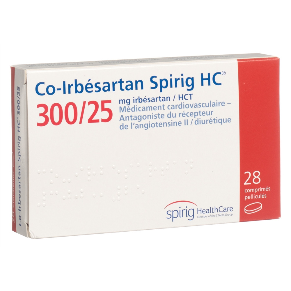Co-Irbesartan Spirig HC 300/25 mg, Filmtablette