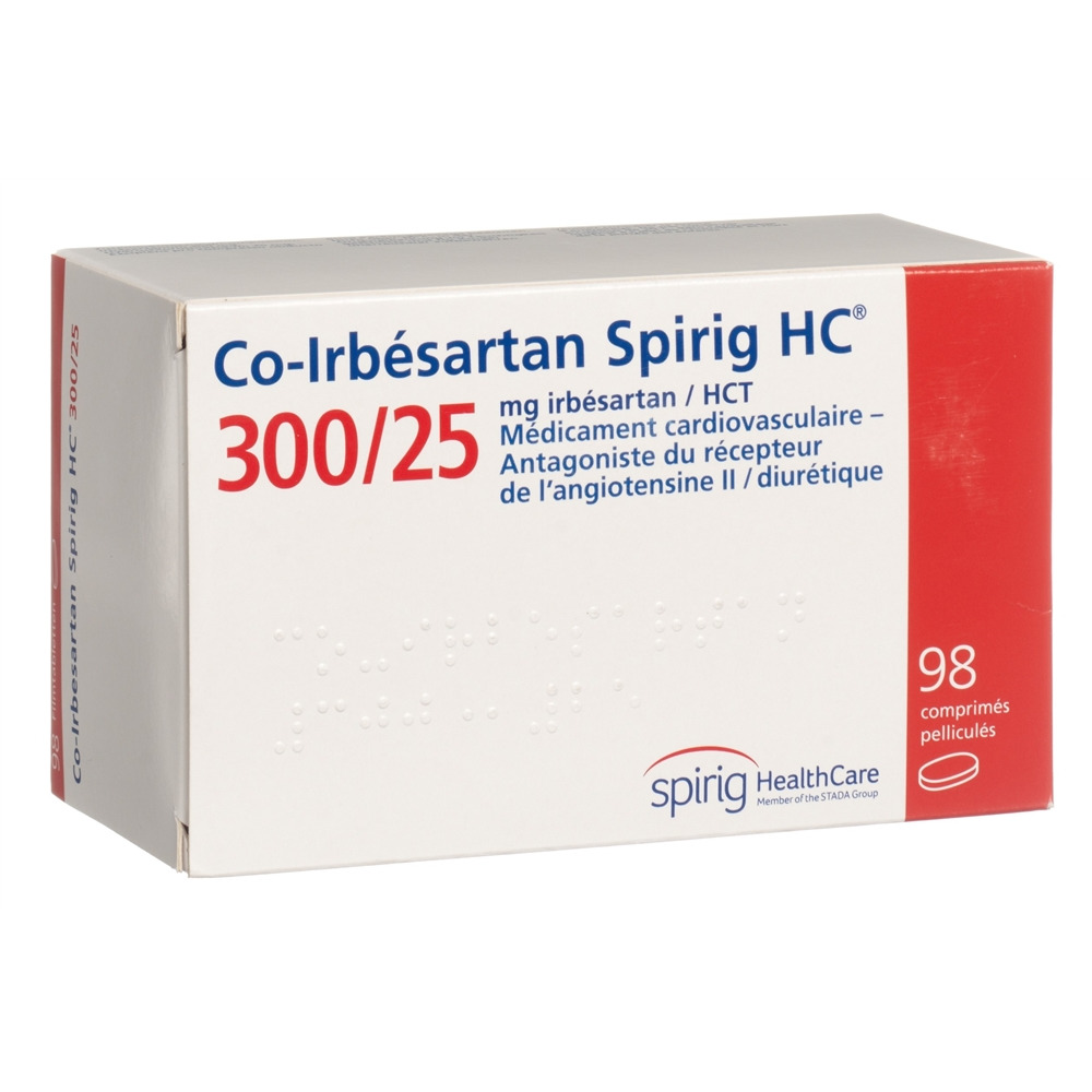Co-Irbesartan Spirig HC 300/25 mg, Filmtablette