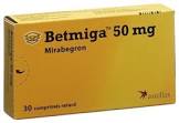 BETMIGA cpr ret 50 mg 10 pce