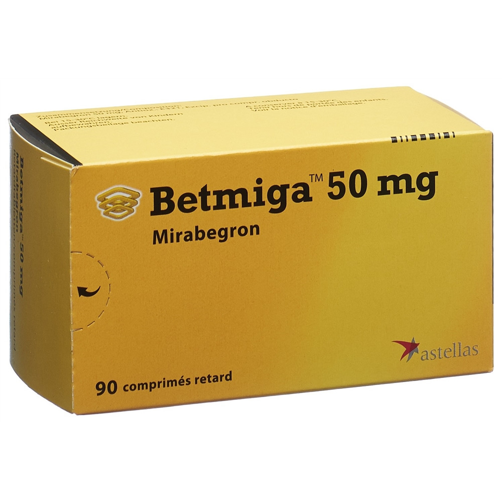 Betmiga 50 mg, Retardtabletten