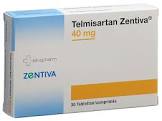 Telmisartan Zentiva 40 mg, Tabletten