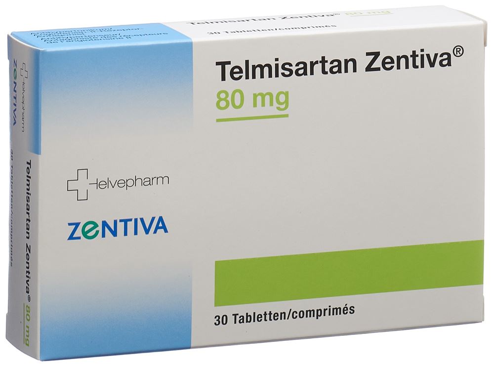 TELMISARTAN Zentiva cpr 80 mg 30 pce