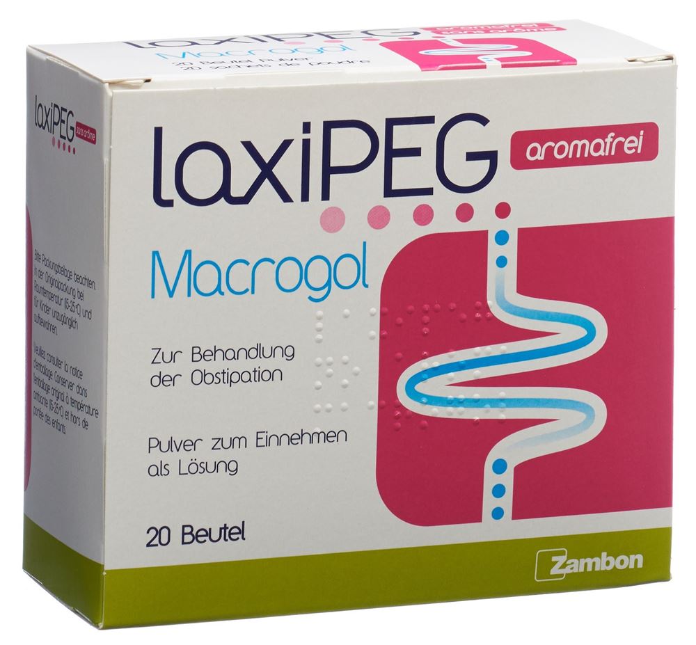 Laxipeg senza aroma, polvere per soluzione orale