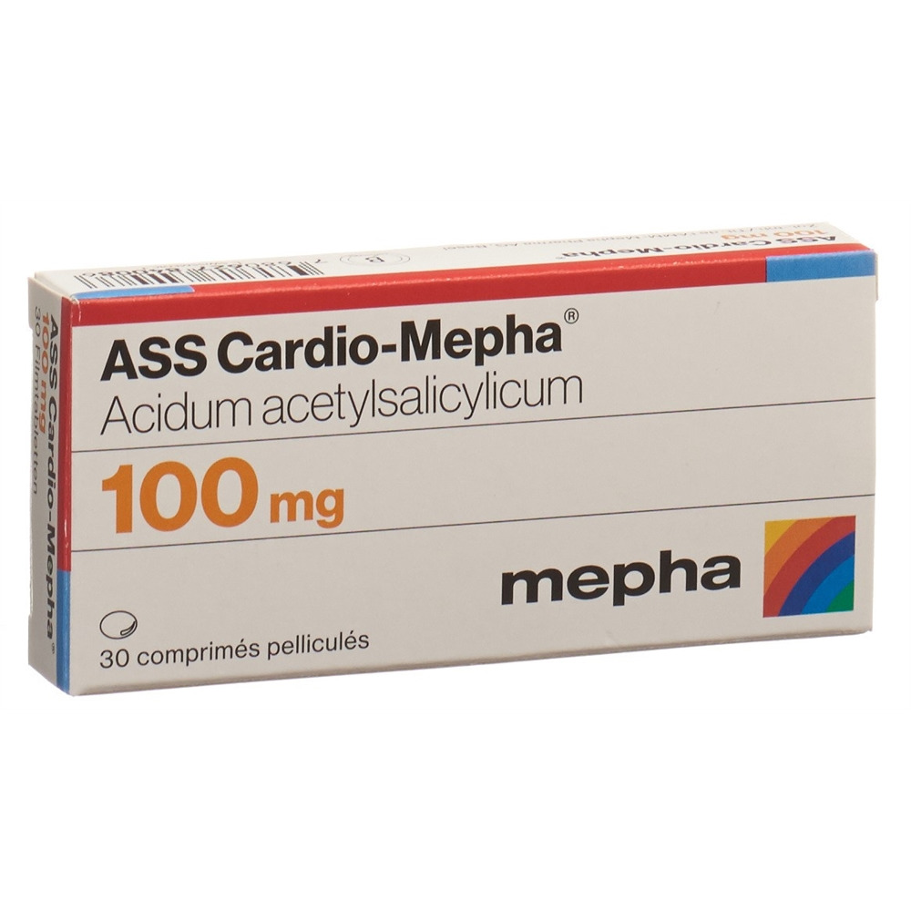 ASS Cardio-Mepha, magensaftresistente Tabletten