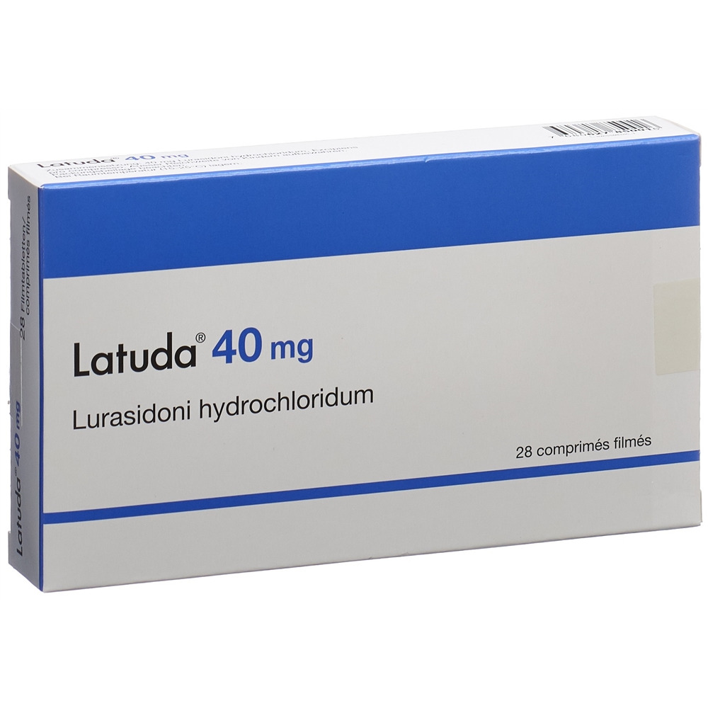 LATUDA 40 mg cpr pell  28 pce