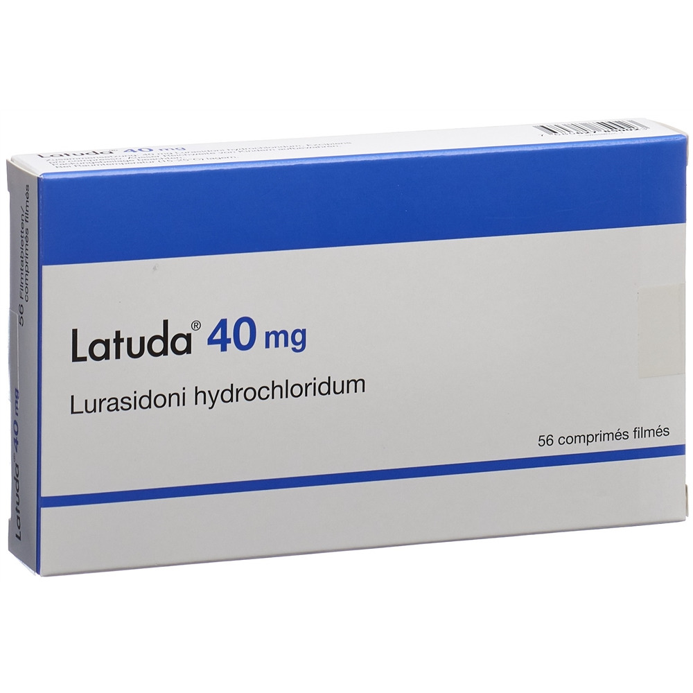 LATUDA 40 mg cpr pell  56 pce