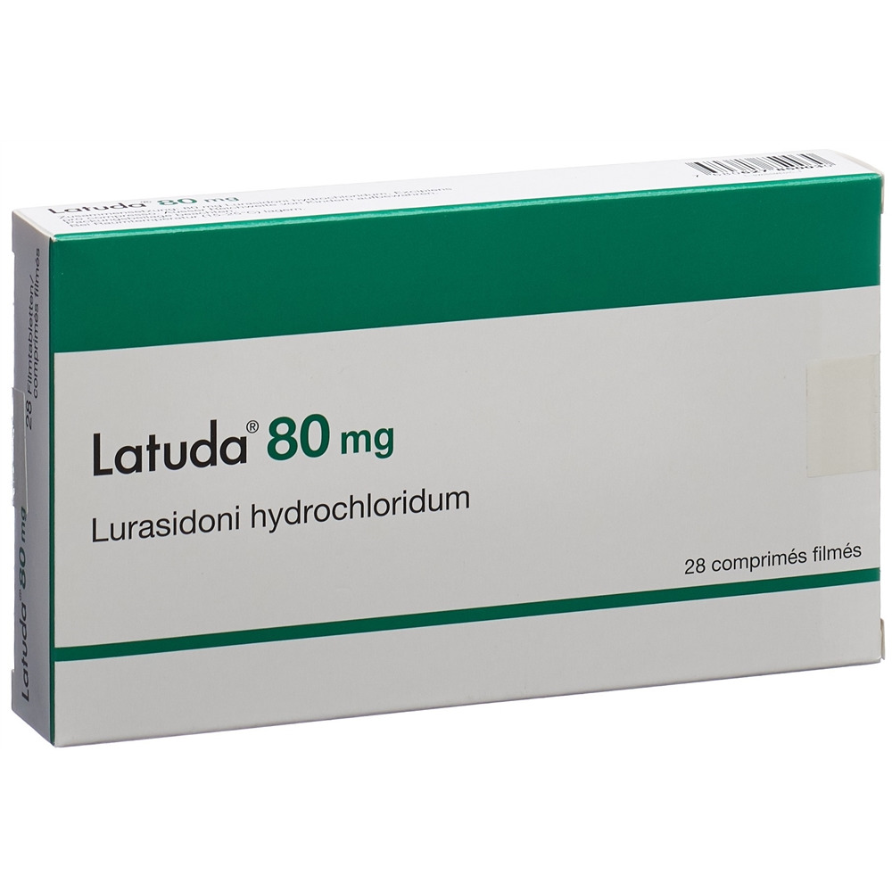 Latuda 80 mg, Filmtabletten