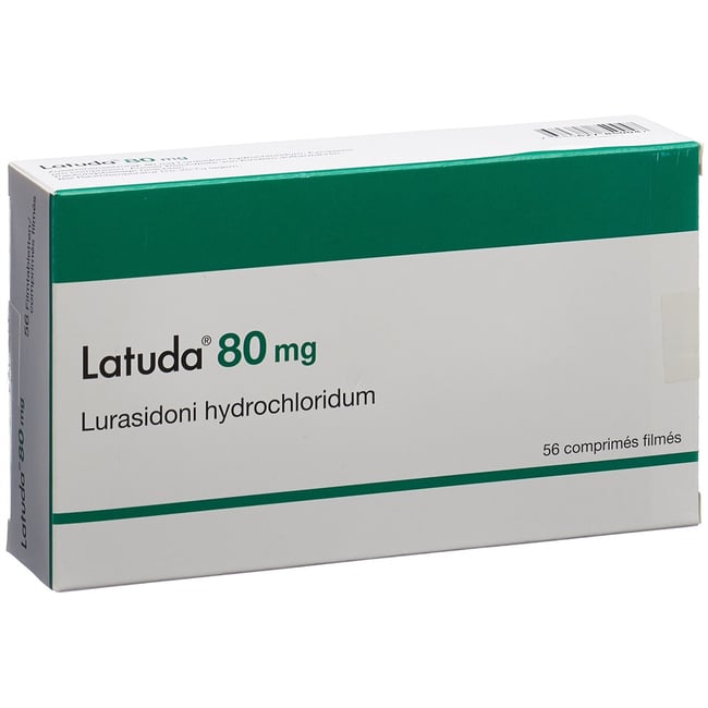 LATUDA cpr pell 80 mg 56 pce