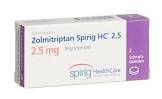 ZOLMITRIPTAN Spirig HC cpr orodisp 2.5 mg 2 pce