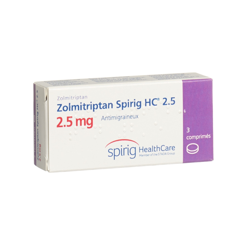 Zolmitriptan Spirig HC 2.5, Tabletten