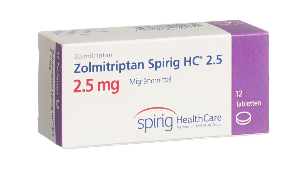 Zolmitriptan Spirig HC 2.5, Tabletten