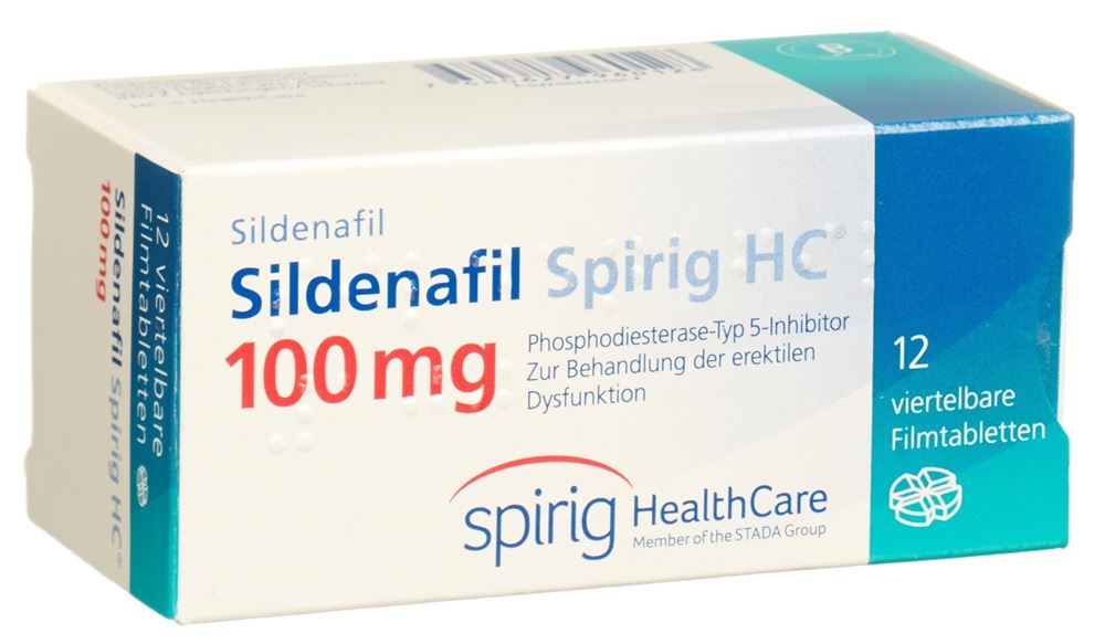SILDENAFIL Spirig HC cpr pell 100 mg 12 pce