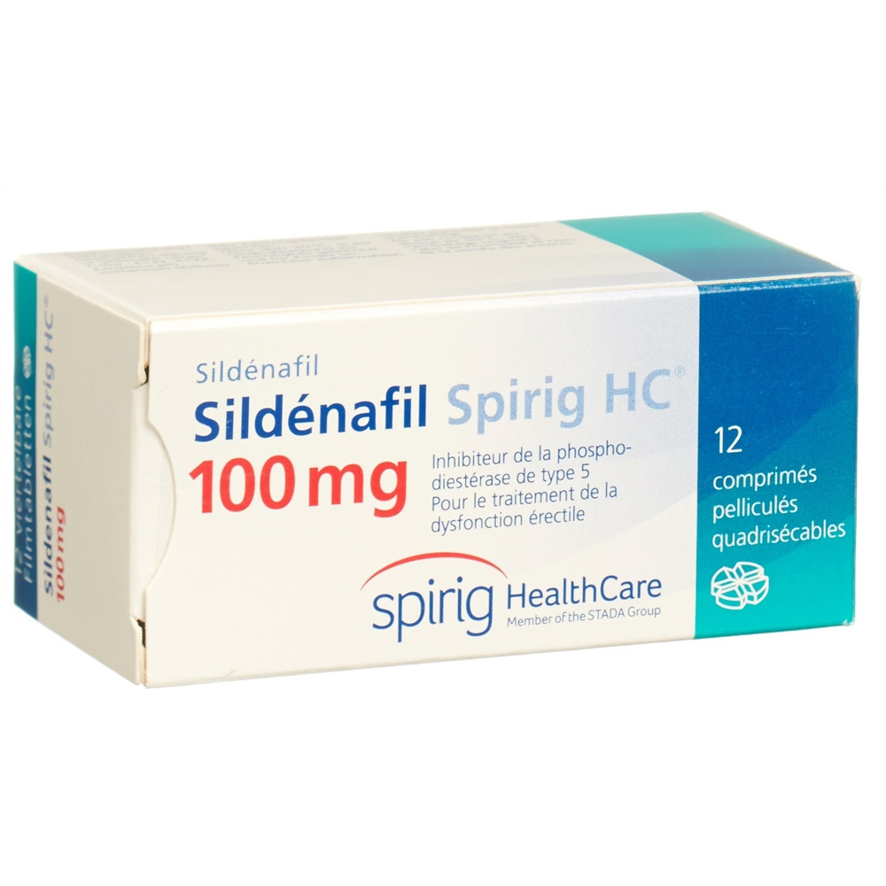 SILDENAFIL Spirig HC cpr pell 100 mg 12 pce