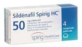 Sildenafil Spirig HC 50 mg, Filmtabletten