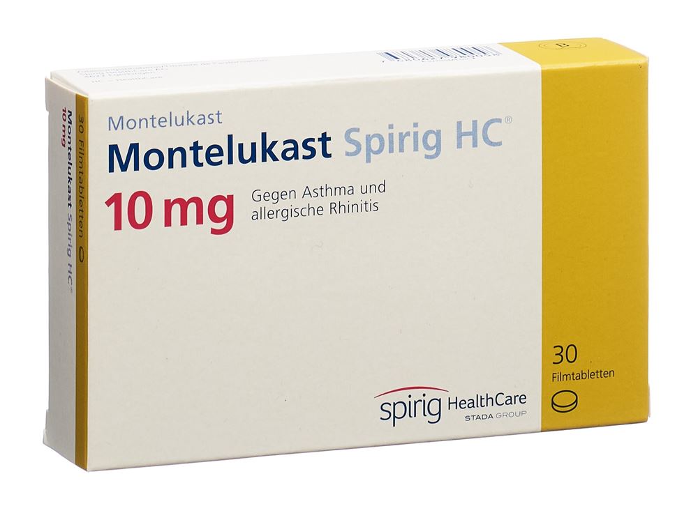 Montelukast Spirig HC 10, Filmtabletten