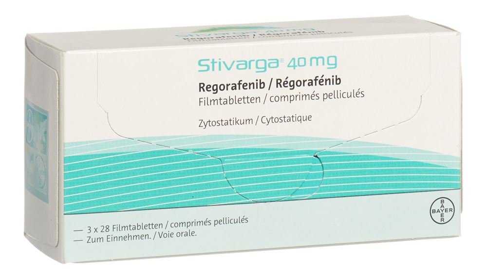 Stivarga 40 mg, Filmtabletten