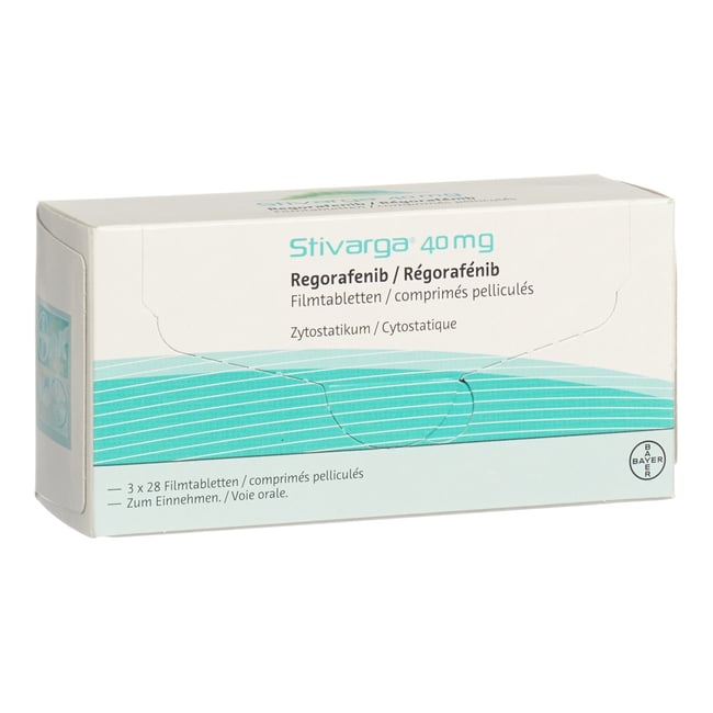 Stivarga 40 mg, Filmtabletten