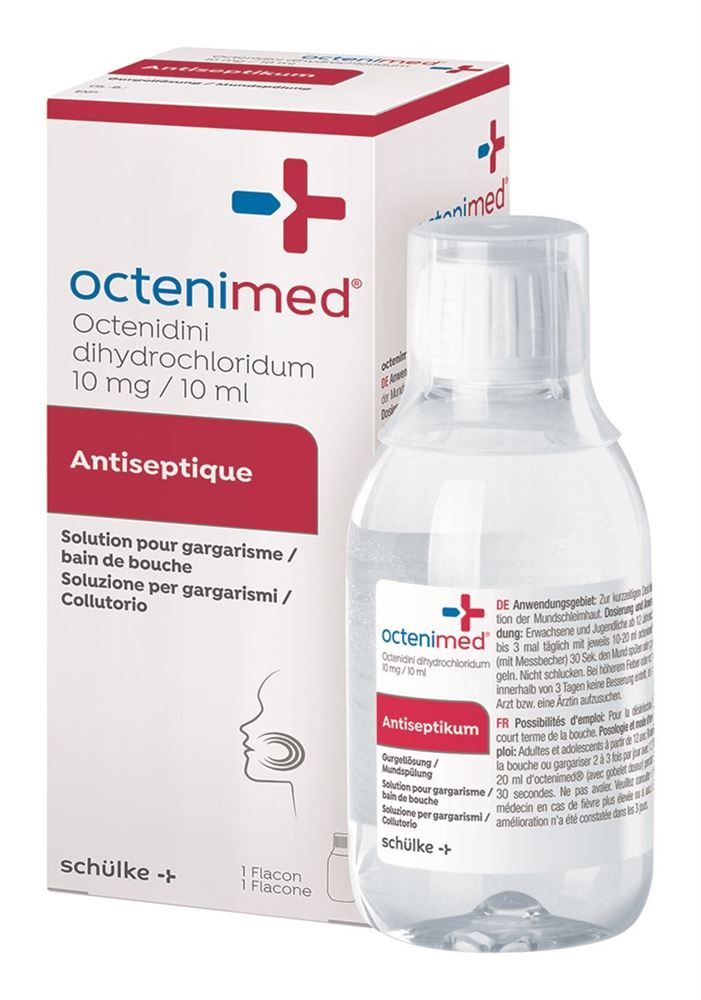 OCTENIMED sol. pour gargarisme bouteille 250 ml