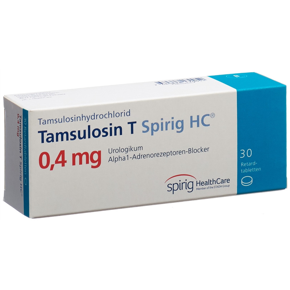 TAMSULOSINE T Spirig HC cpr ret 0.4 mg 30 pce