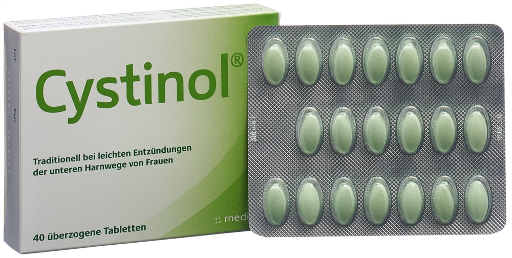 CYSTINOL cpr pell 40 pce