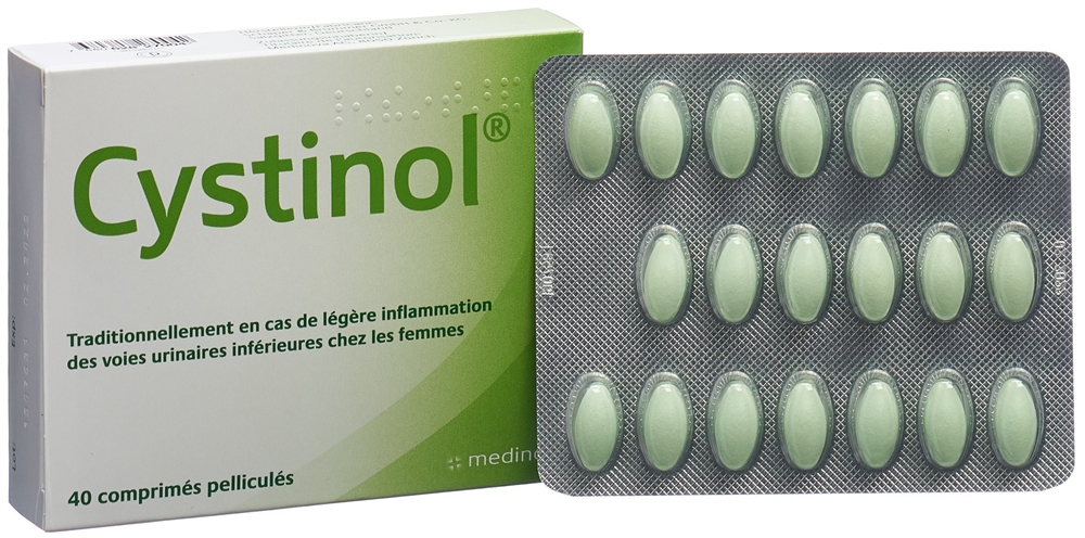 CYSTINOL cpr pell 40 pce