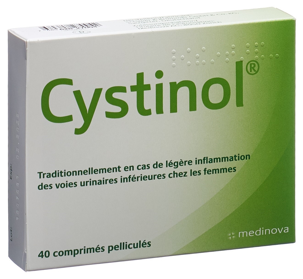 CYSTINOL cpr pell 40 pce