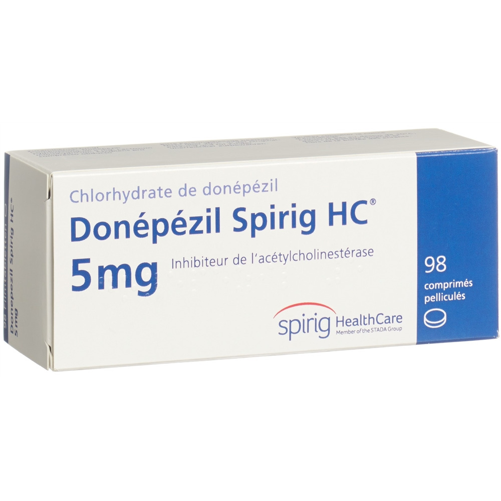 DONEPEZIL Spirig HC cpr pellic 5 mg 98 pce