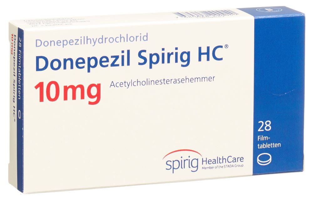 DONEPEZIL Spirig HC cpr pellic 10 mg 28 pce